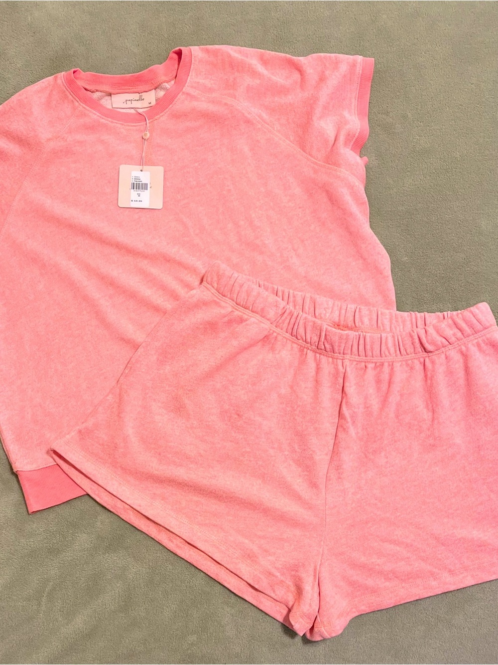 Papinelle Pink Women's Pajama Set - Soft Short & Top Loungewear